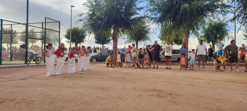 Fiestas del Ausente 2024. Carrera de sacos.