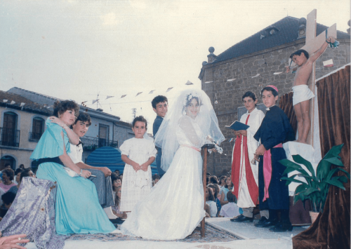 1986. Carroza. Fiestas del Ausente.