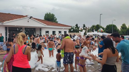 Fiesta de la espuma. Ausente 2025