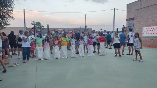 Carrera de sacos. Ausente 2025