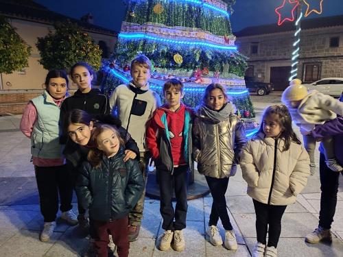 Navidad 2022-El gran Árbol de la plaza