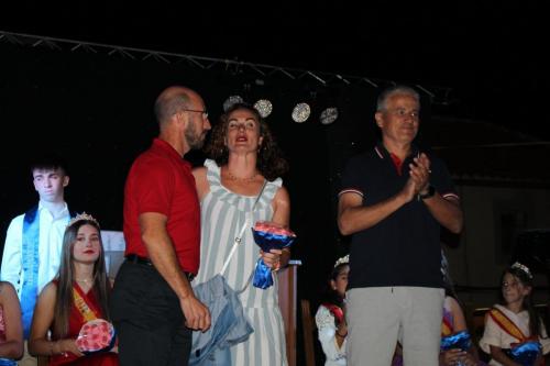 Fiestas del Ausente 2024. Presentación Reinas y Misters. Agradecimiento por colaboraciones especiales.