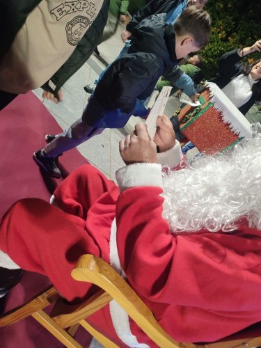 Visita de Papa Noel. Navidad 2025-26