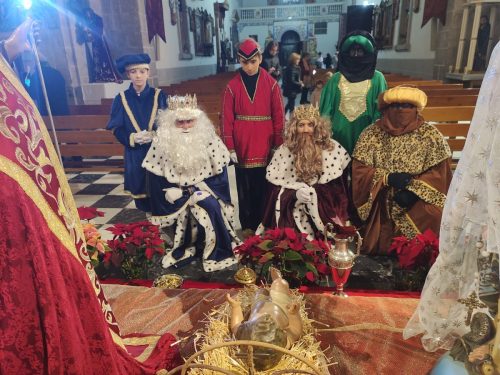 Ofrenda de Los Reyes magos. Navidad 2025-26